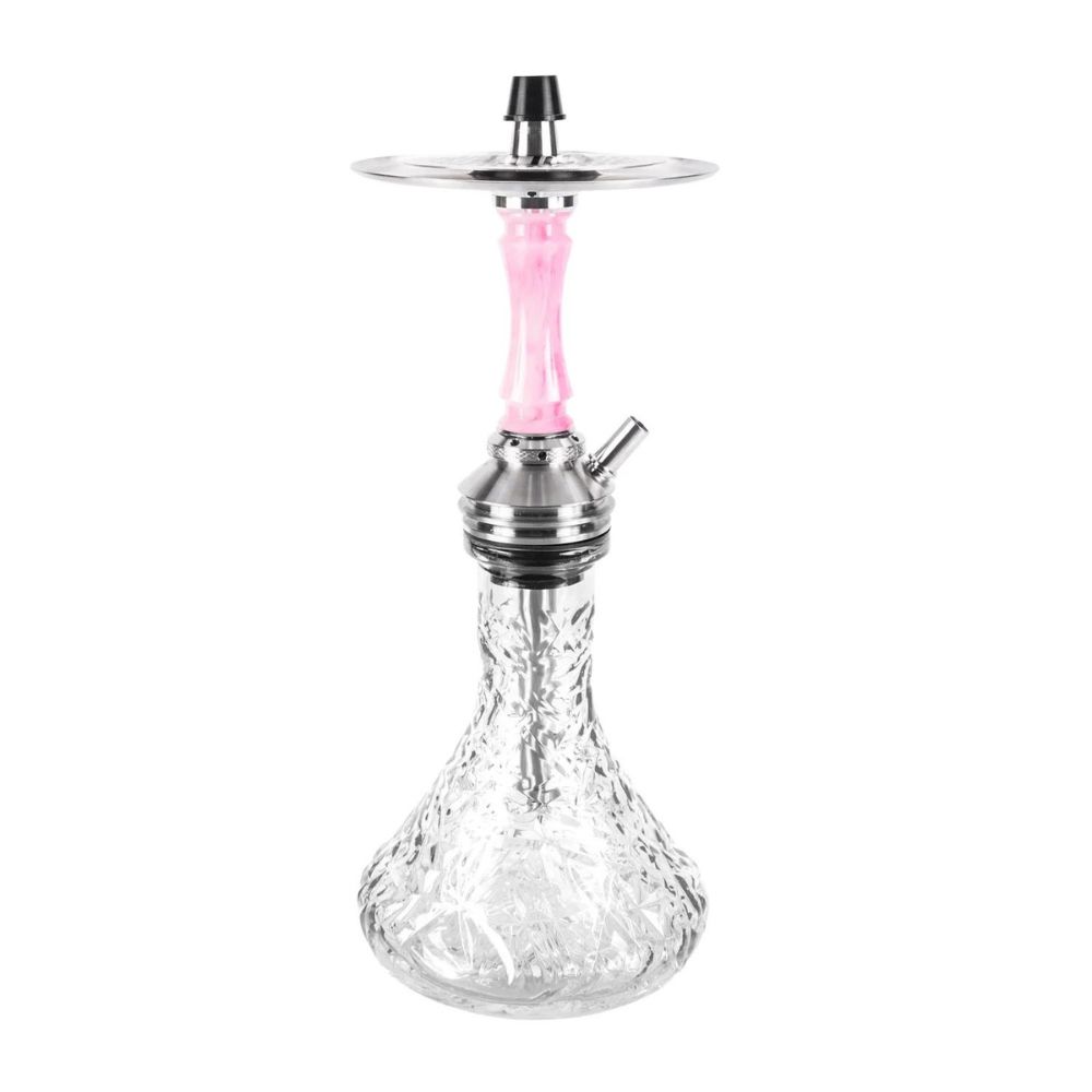 VYRO Spectre Hookah pink clear