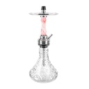 VYRO Spectre Hookah red clear