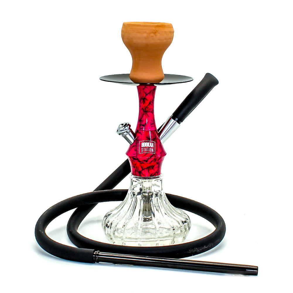 HOOKAH STATION PINK-BLACK