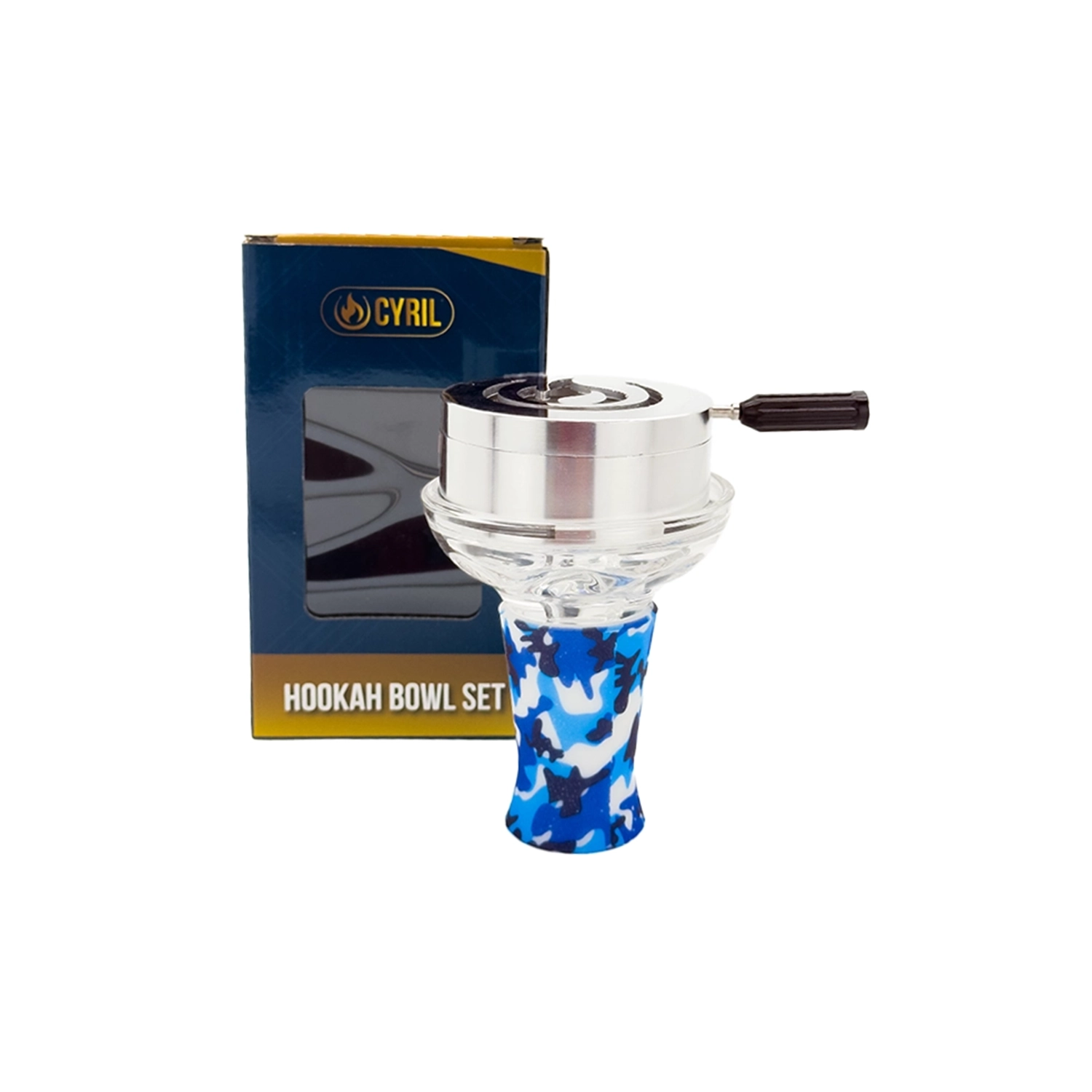 Cyril Design Bowl & HMD – blue-camouflage