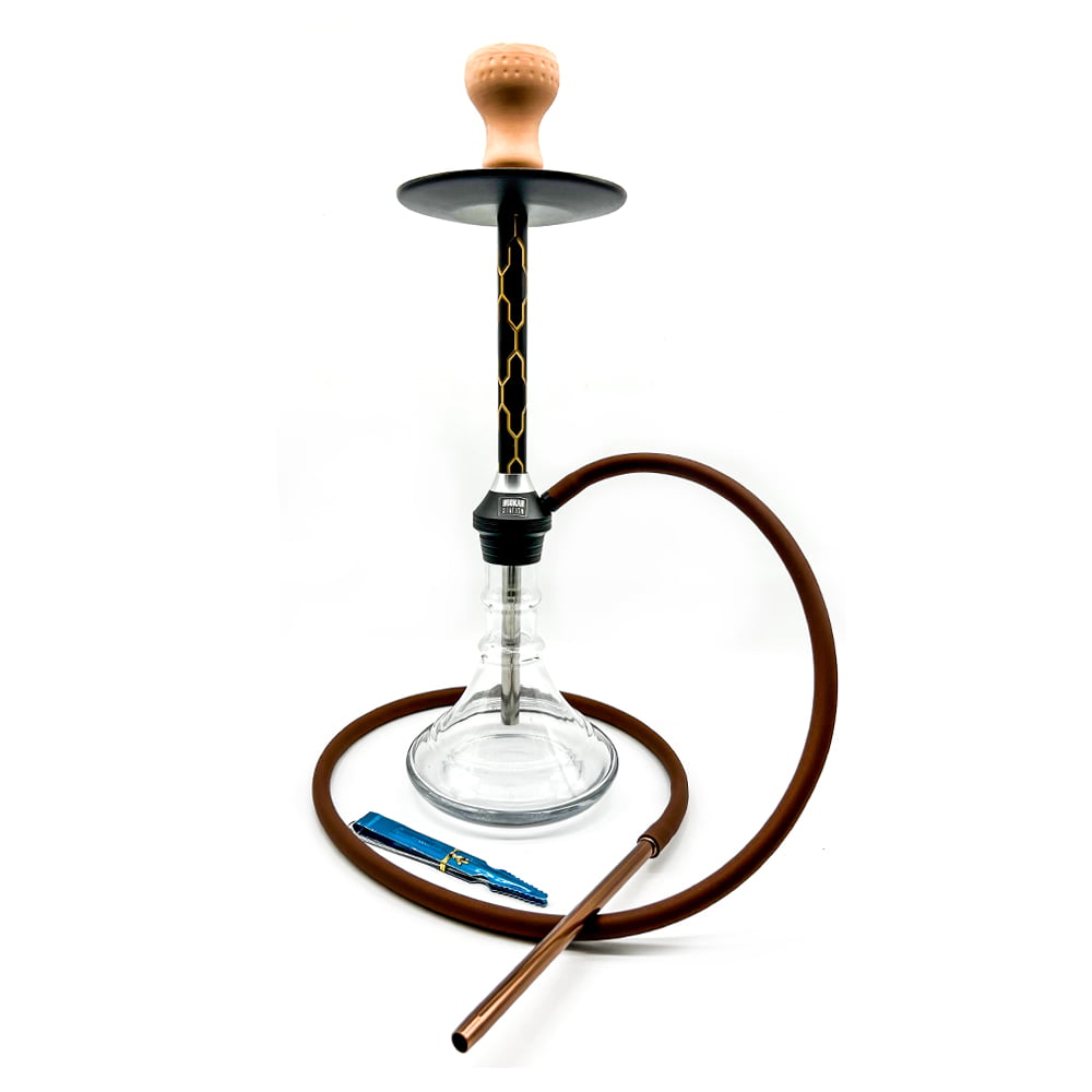 HOOKAH STATION BLK-YELLOW 2