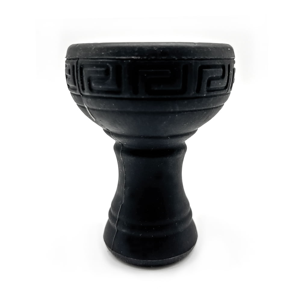 Steel Silicon Bowl Black