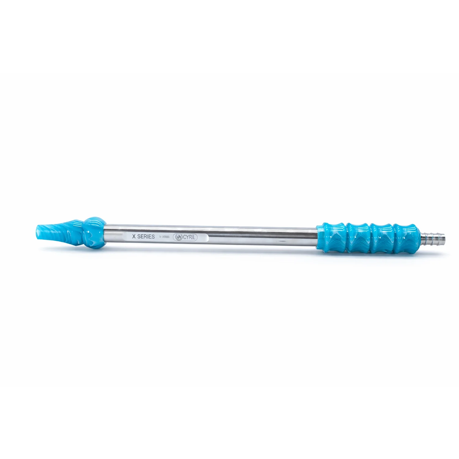 Cyril X-series handle- Resin Azure – silver