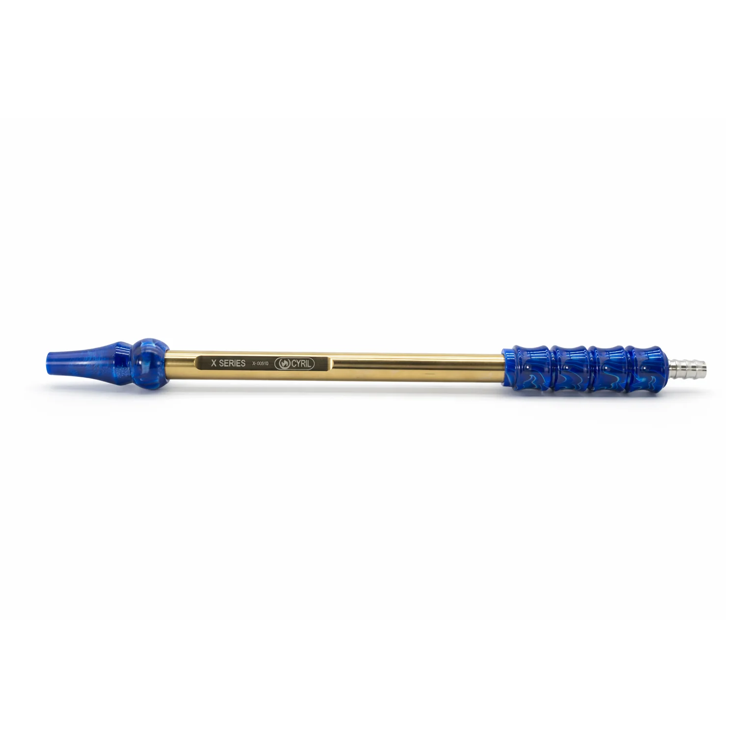 Cyril X-series handle- Resin Blue gold – silver2