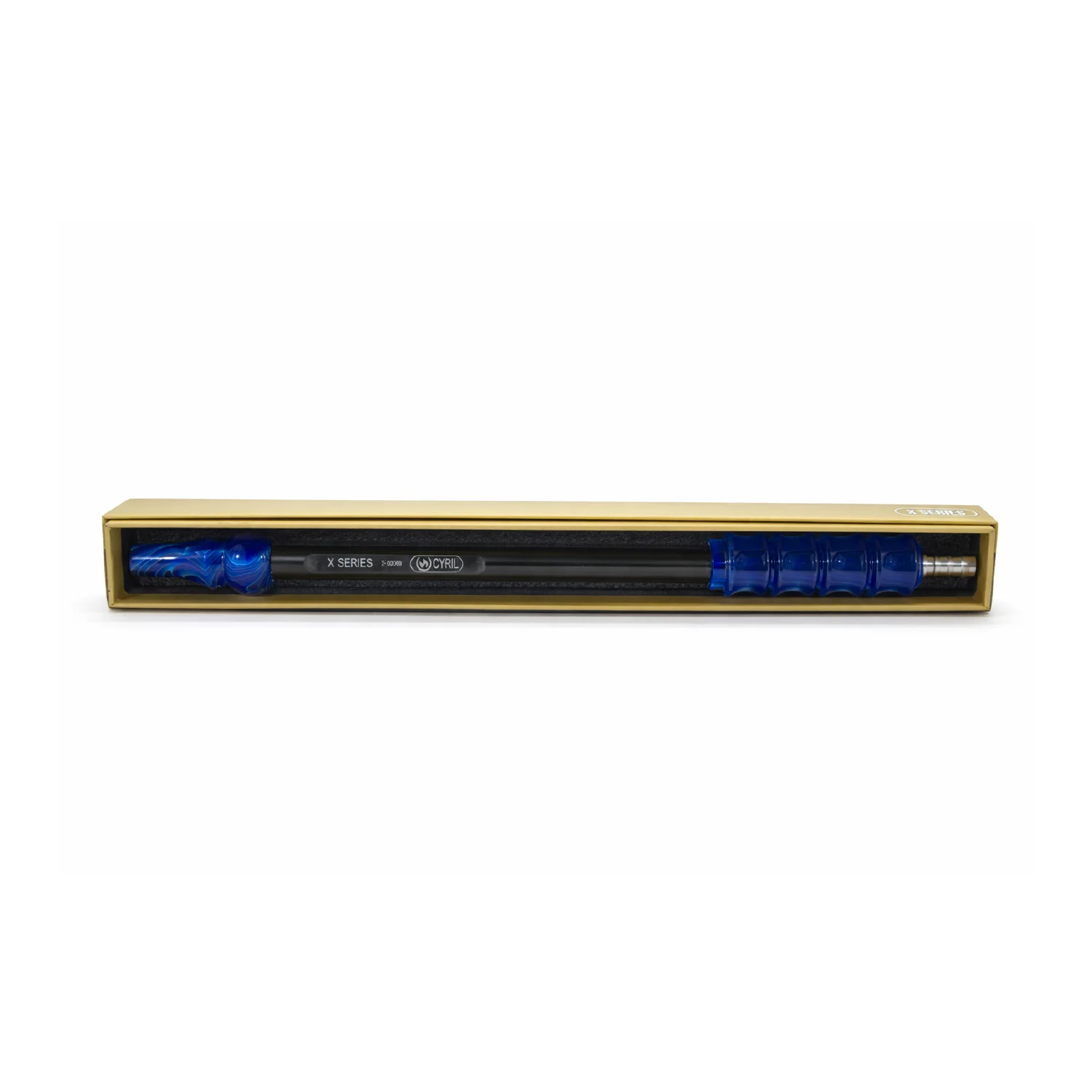 Cyril X-series handle- Resin Cosmic – black-packaging