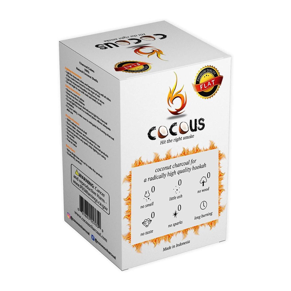 Cocous Charcoal Flat Box