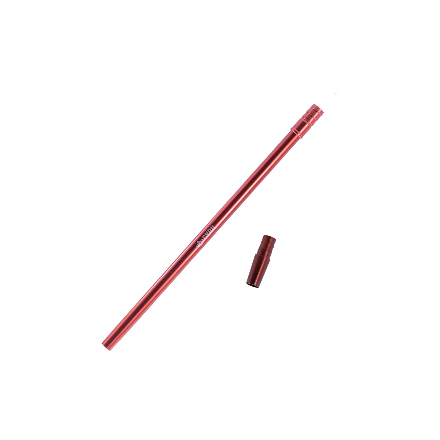 Cyril Handle Hookah Slim-11.8-red.