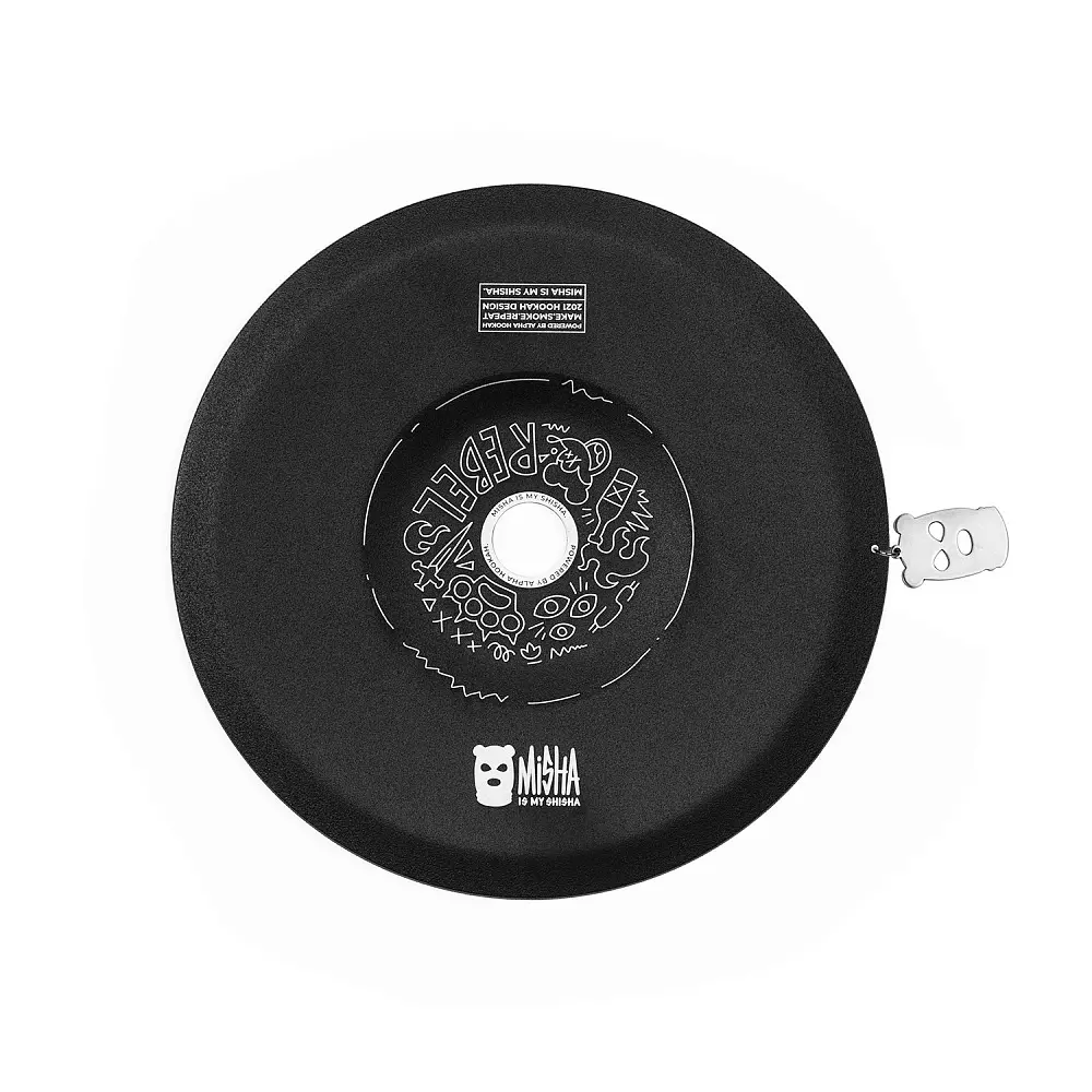 Misha Hookah Rebel plate