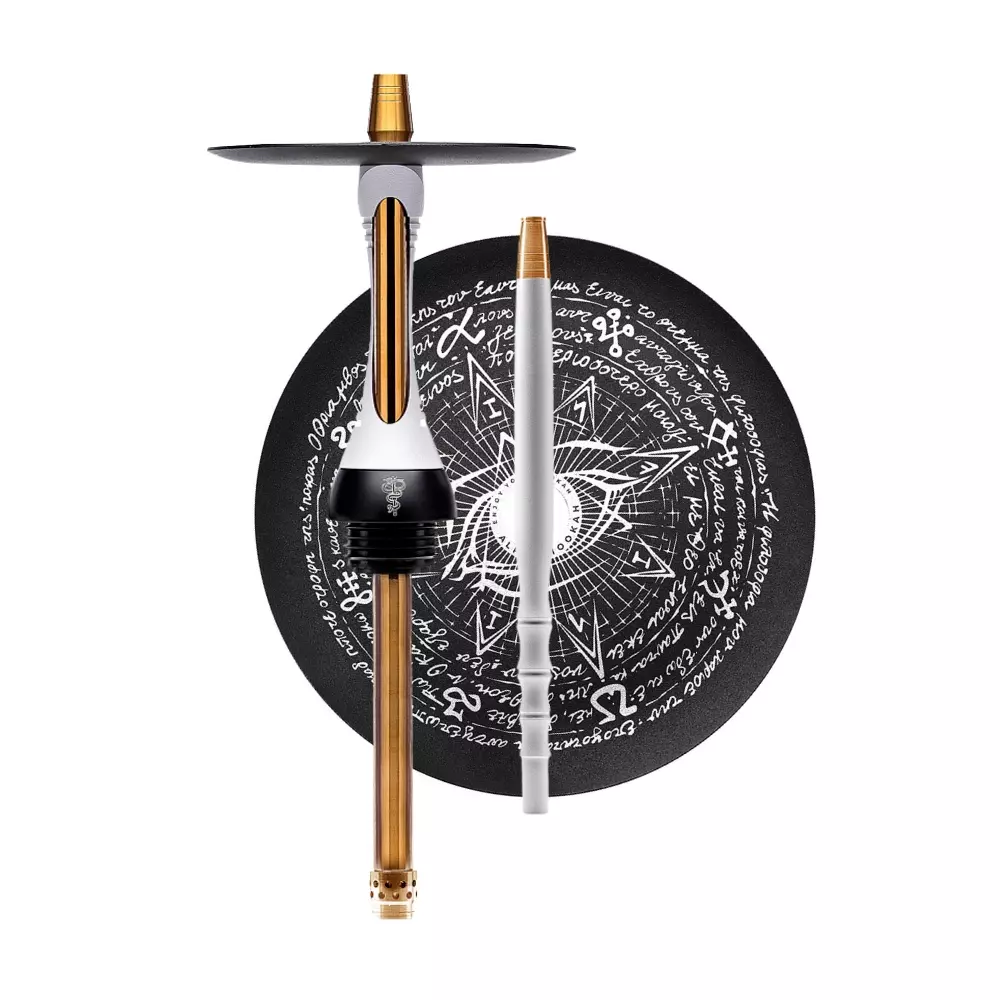 Alpha Hookah Model S SNOW WHITE