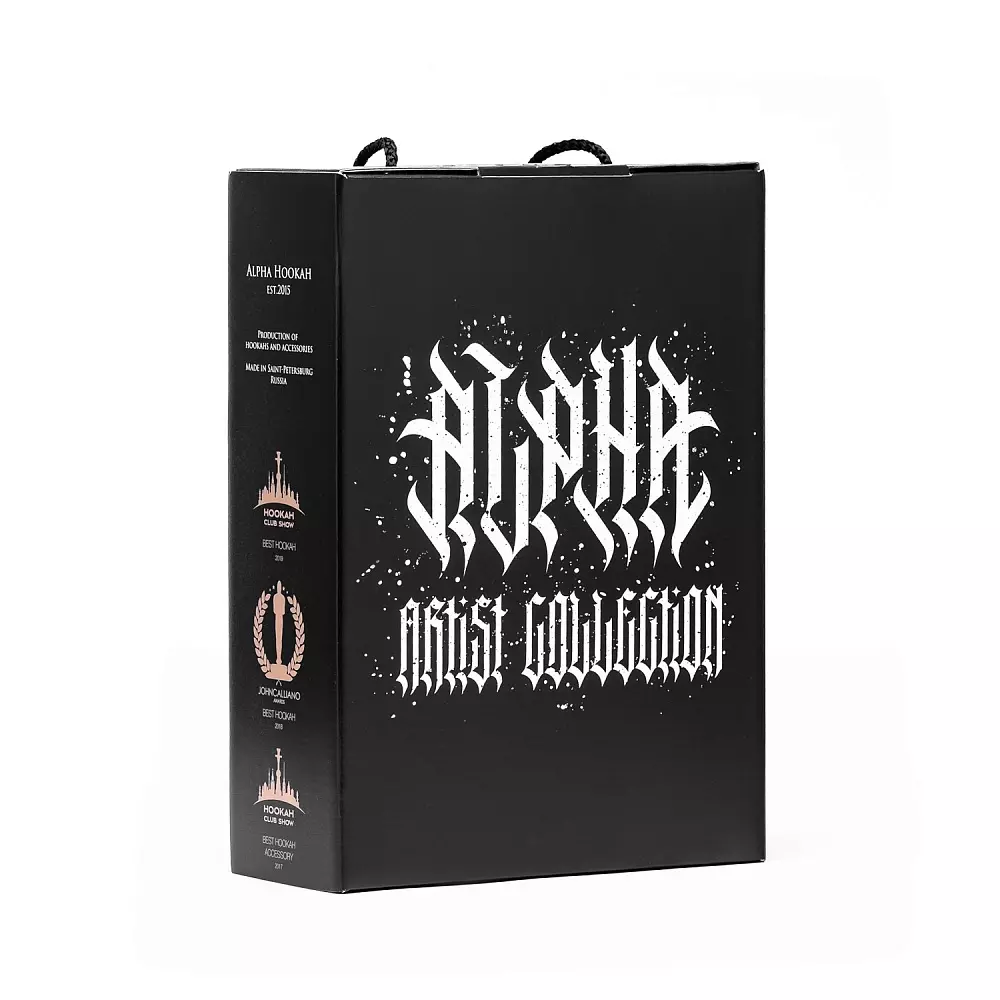 Alpha Hookah Model X Artist Collection box