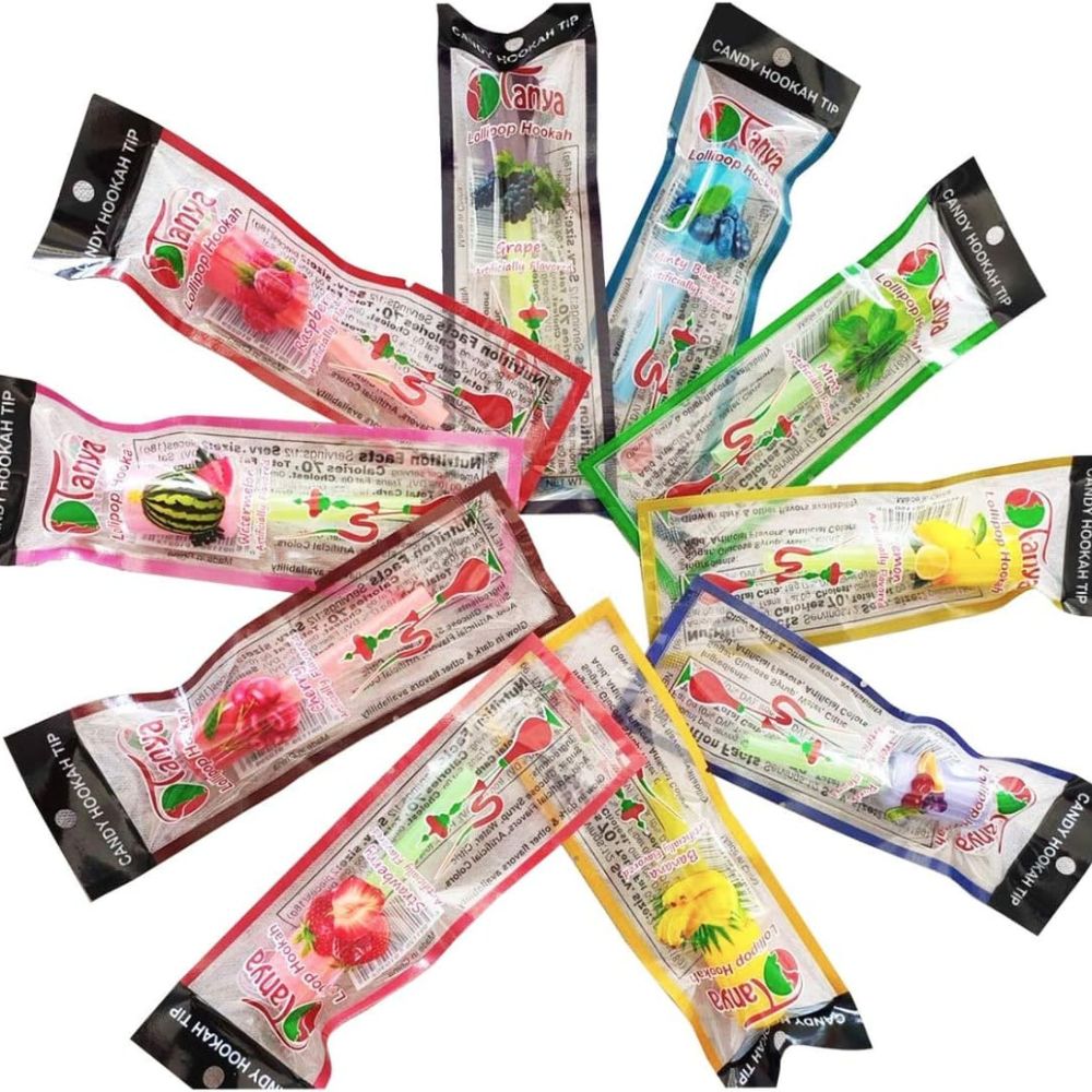 Tanya Hookah Lolly Pop Candy Tips pcs