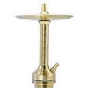 Mr Shisha Mini Khalifa Hookah Gold Sleeve