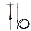 Y.K.A.P Slim+ Wood Hookah Brown