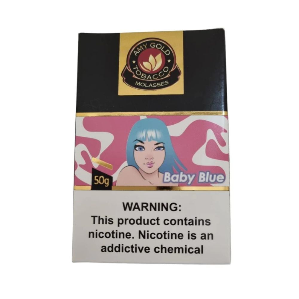 Amy Gold Tobacco 50gr Baby Blue