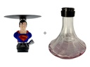 Agni Mystic Anime 3D Hookah - Red / Superman