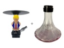 Agni Mystic Anime 3D Hookah - Red / Trump