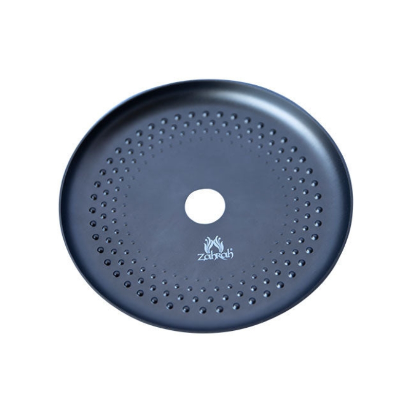 Zahrah Spade 2 Hookah Stem plate black