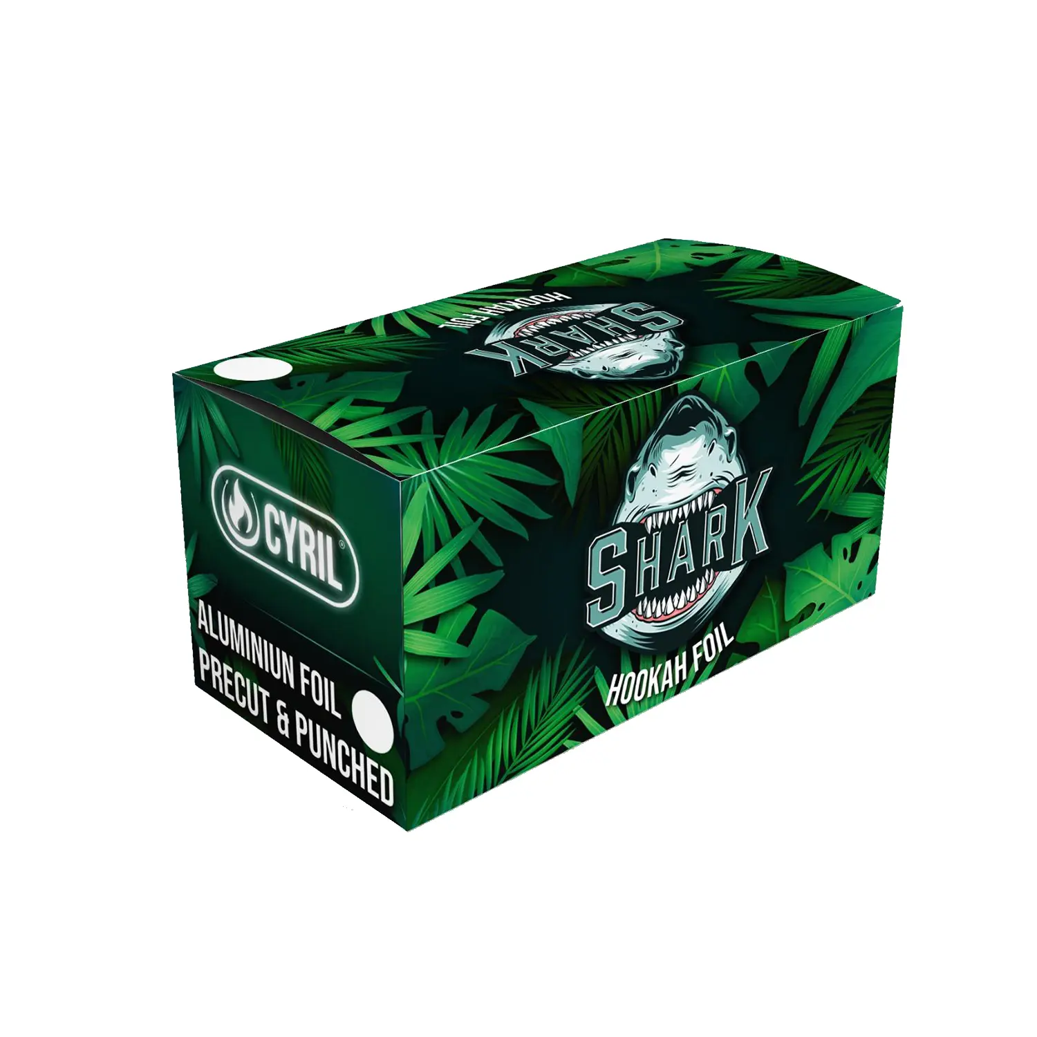 Cyril Aluminium Foil Shark Pre-cut 30micr-packaging