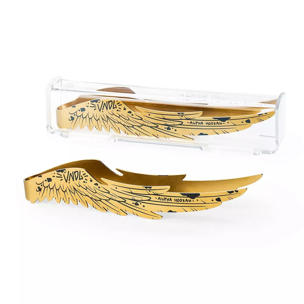 Alpha Tong Wings GOLD detail