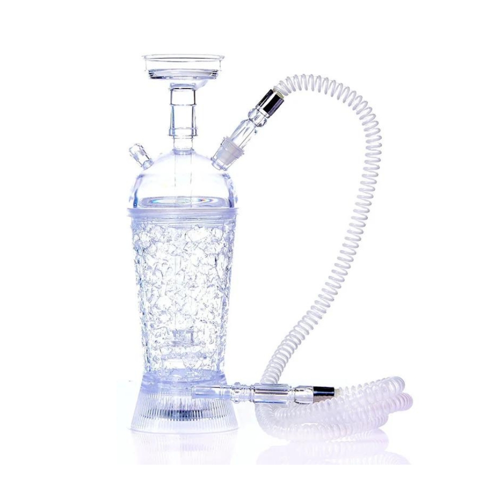 Smoke and Fun Teeny Cup Hookah clear