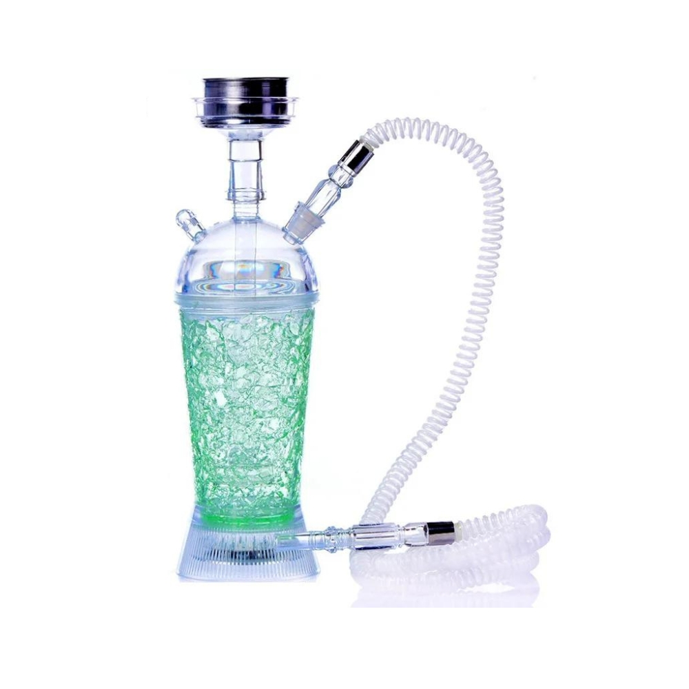 Smoke and Fun Teeny Cup Hookah green