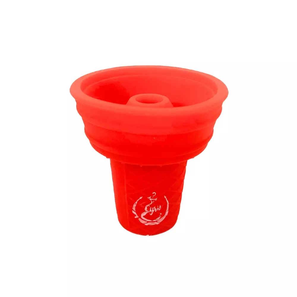 Silicone Cornetto Bowl red