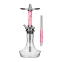 Moze Breeze Pro Hookah wavy pink
