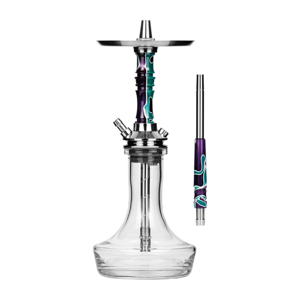 Moze Breeze Pro Hookah Candy line purple green