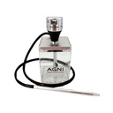Agni Hookah Rock Silver