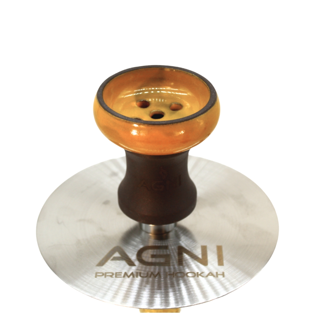 Agni Hookah Nixo yellow bowl