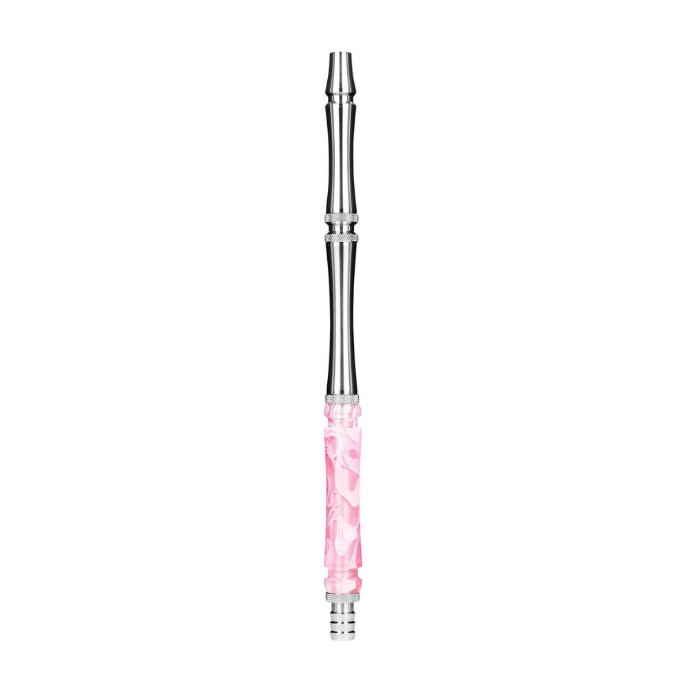 Moze Stainless Steel Mouthpiece Wavy Pink