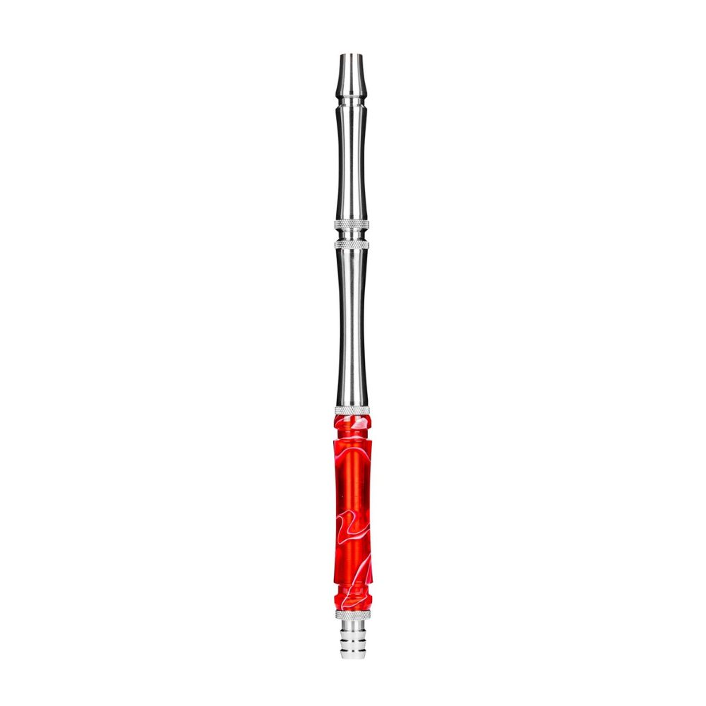 Moze Stainless Steel Mouthpiece wavy red
