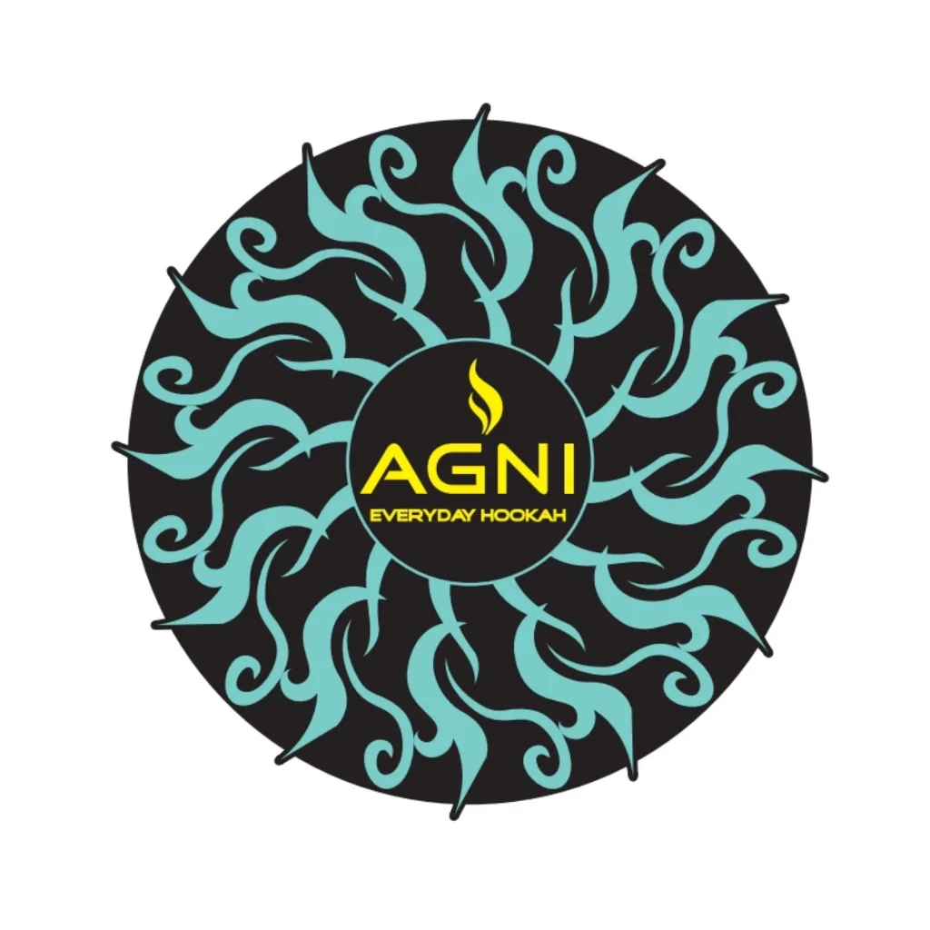 [AMATTFL24-AQ] Agni Matt Flower Large 24 cm (Aqua Blue)