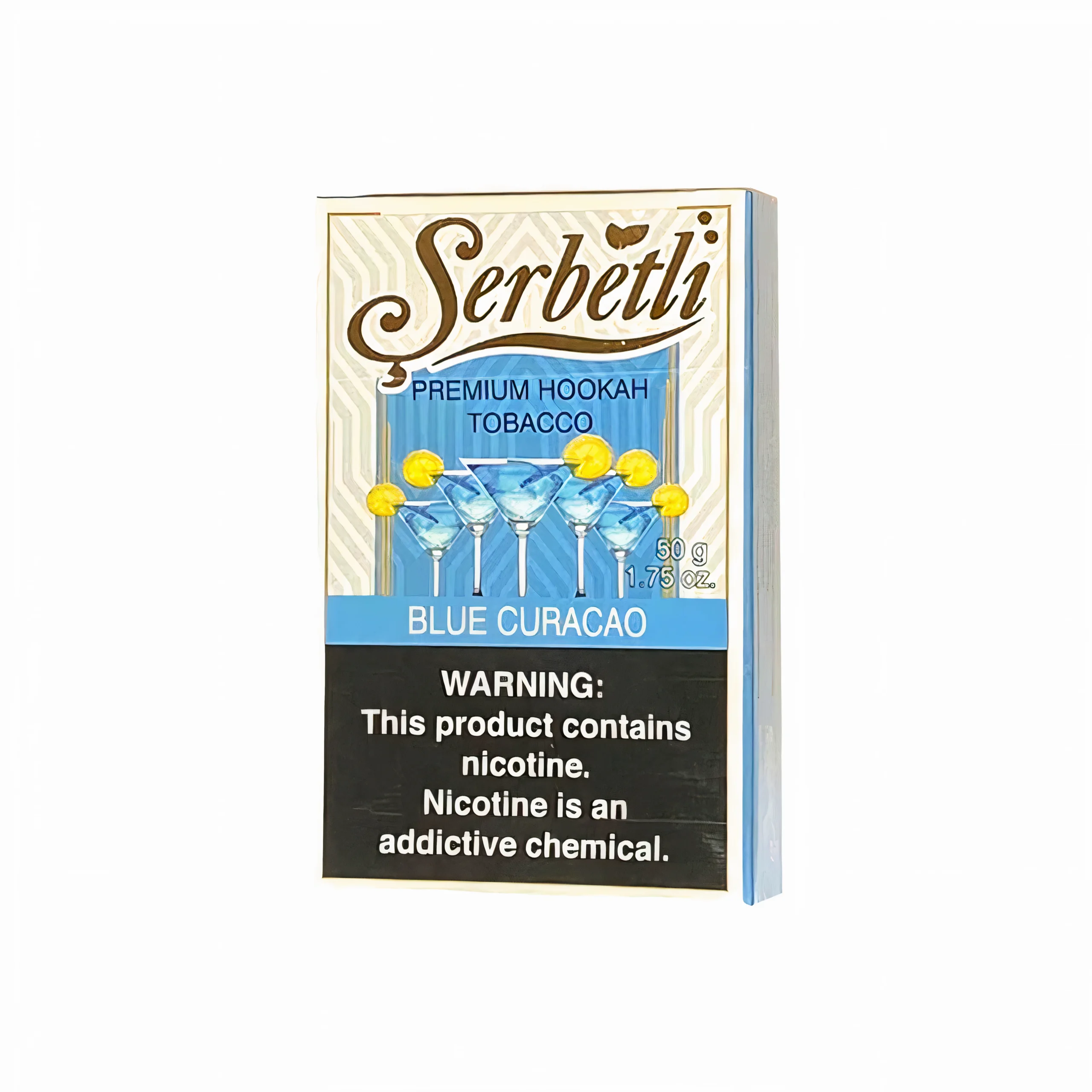 [SERBLI-50BC] Serbetli Tobacco 50g (Blue Curacao)