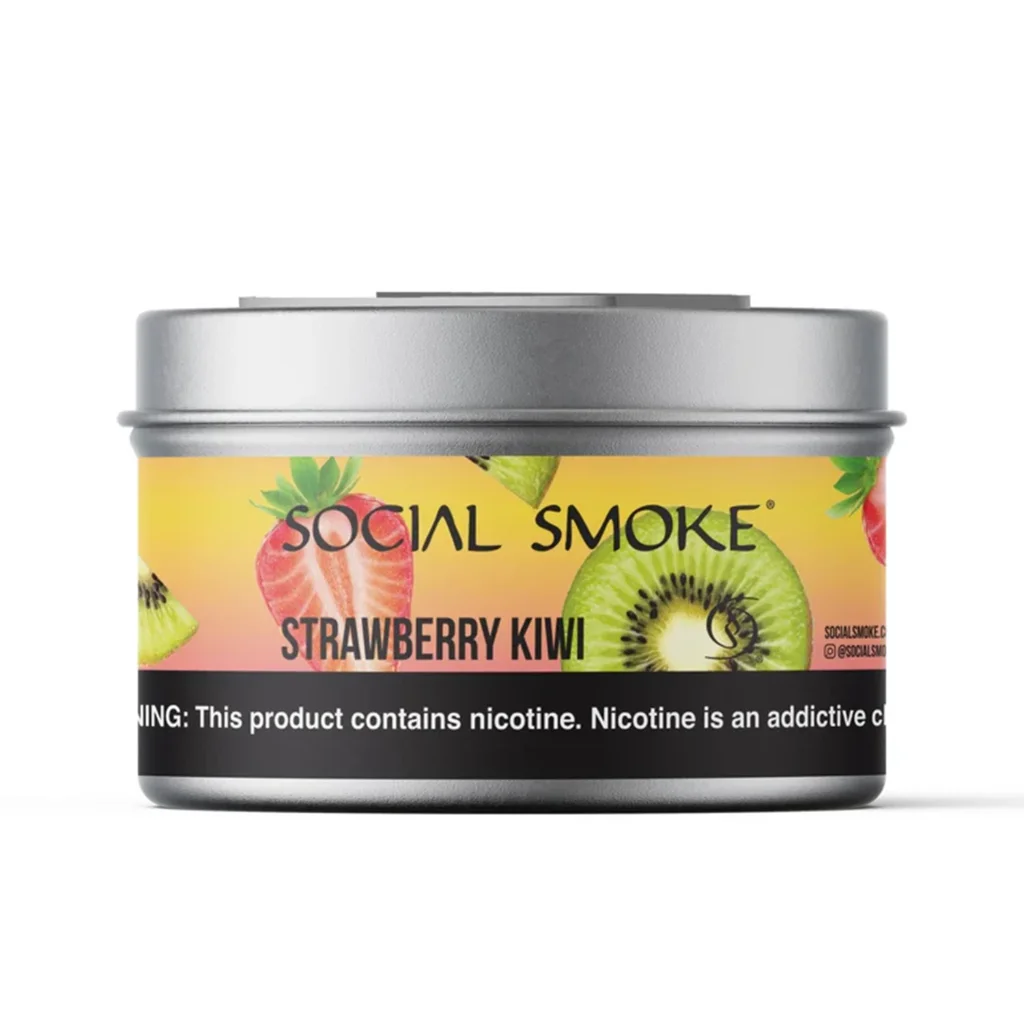 [SM200-SK] Social Smoke Tobacco 200g (Strawberry Kiwi)