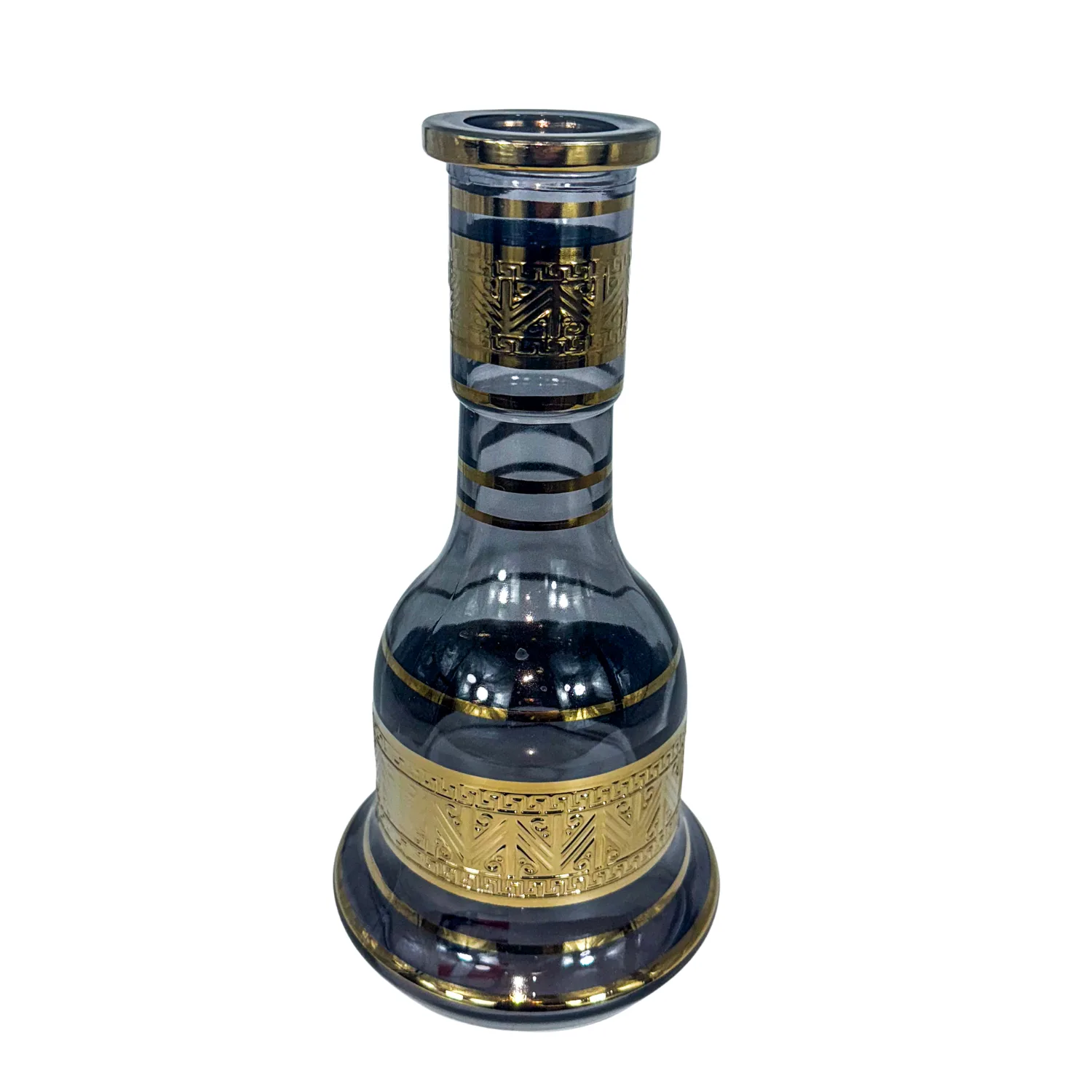 [CGEG-BG] Cyril Gold Egypt Glass Base (mouth 4.5CM) (Black Gold)