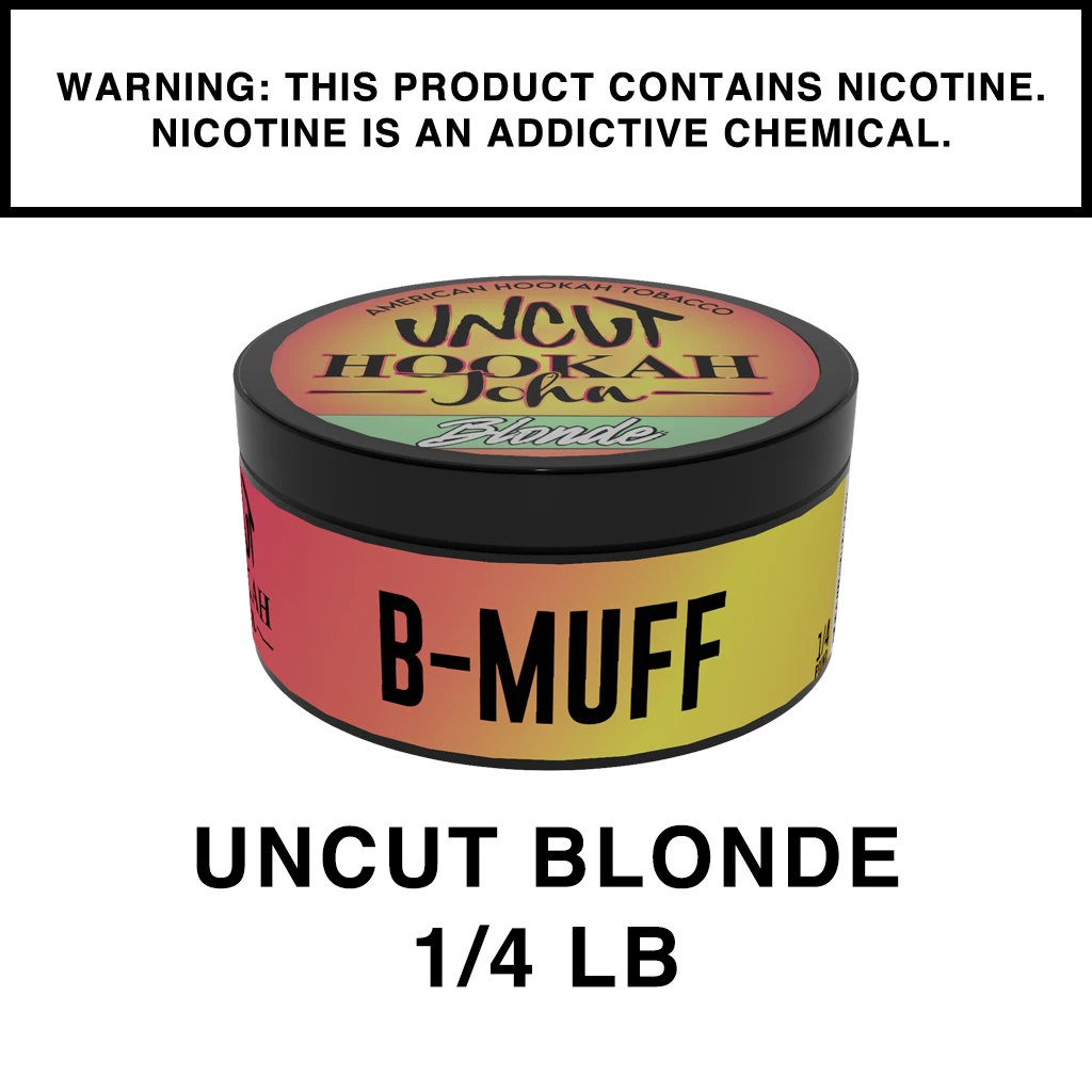 [UNBD-BMUFF] Uncut Blonde Tobacco 1/4 lb (B-MUFF)