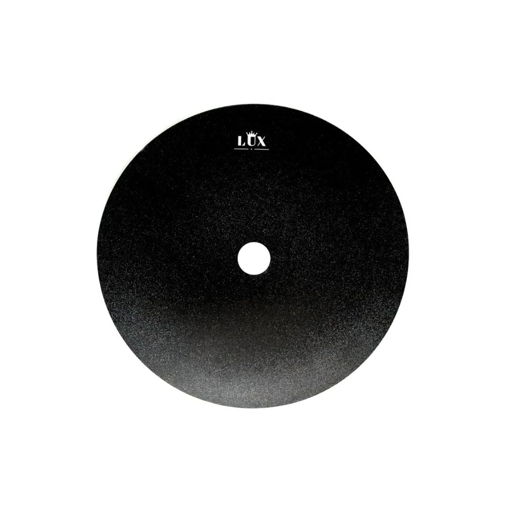 [Alu-454] Aluminium Black Plate 8in