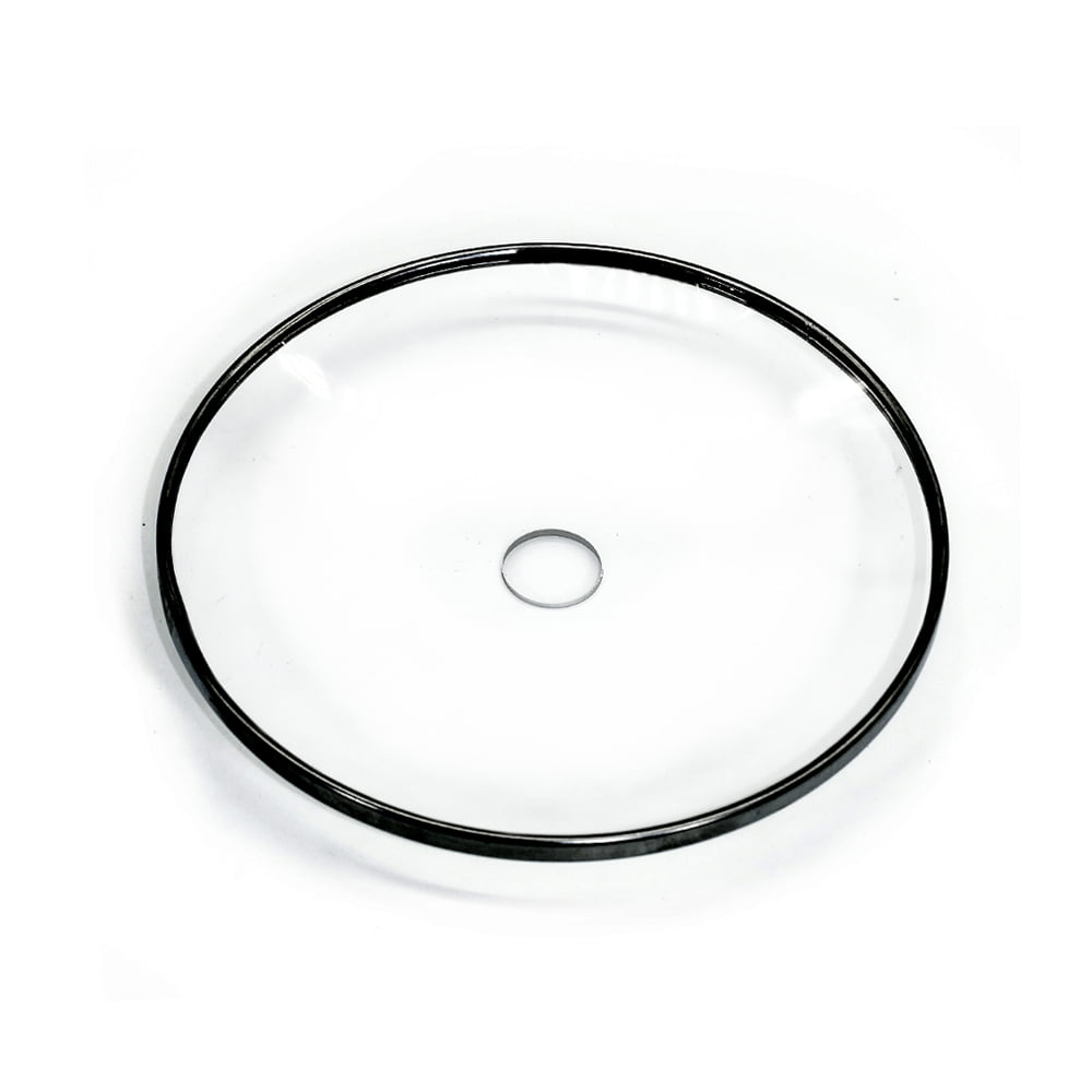 [Cry-1088] Crystal Black Plate 6.5in