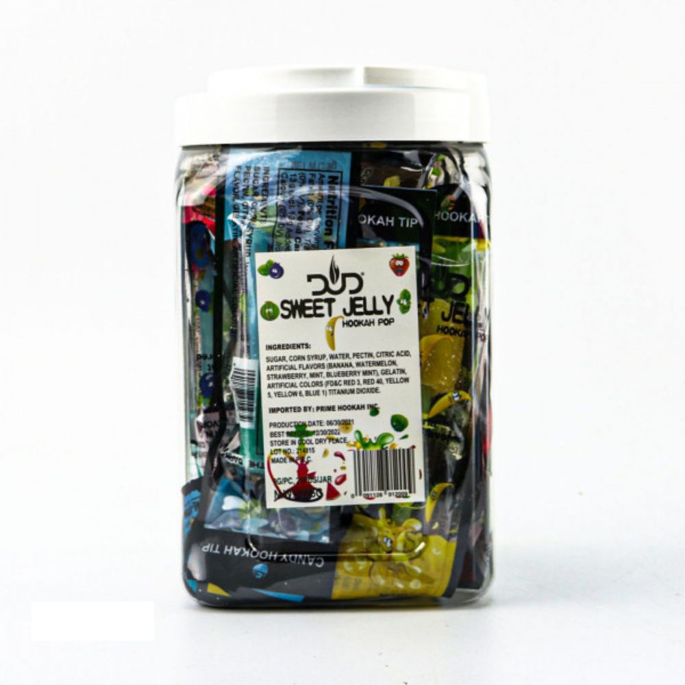 [Dud-1574] Dud Jelly Hookah Tip 25 pcs/Jar