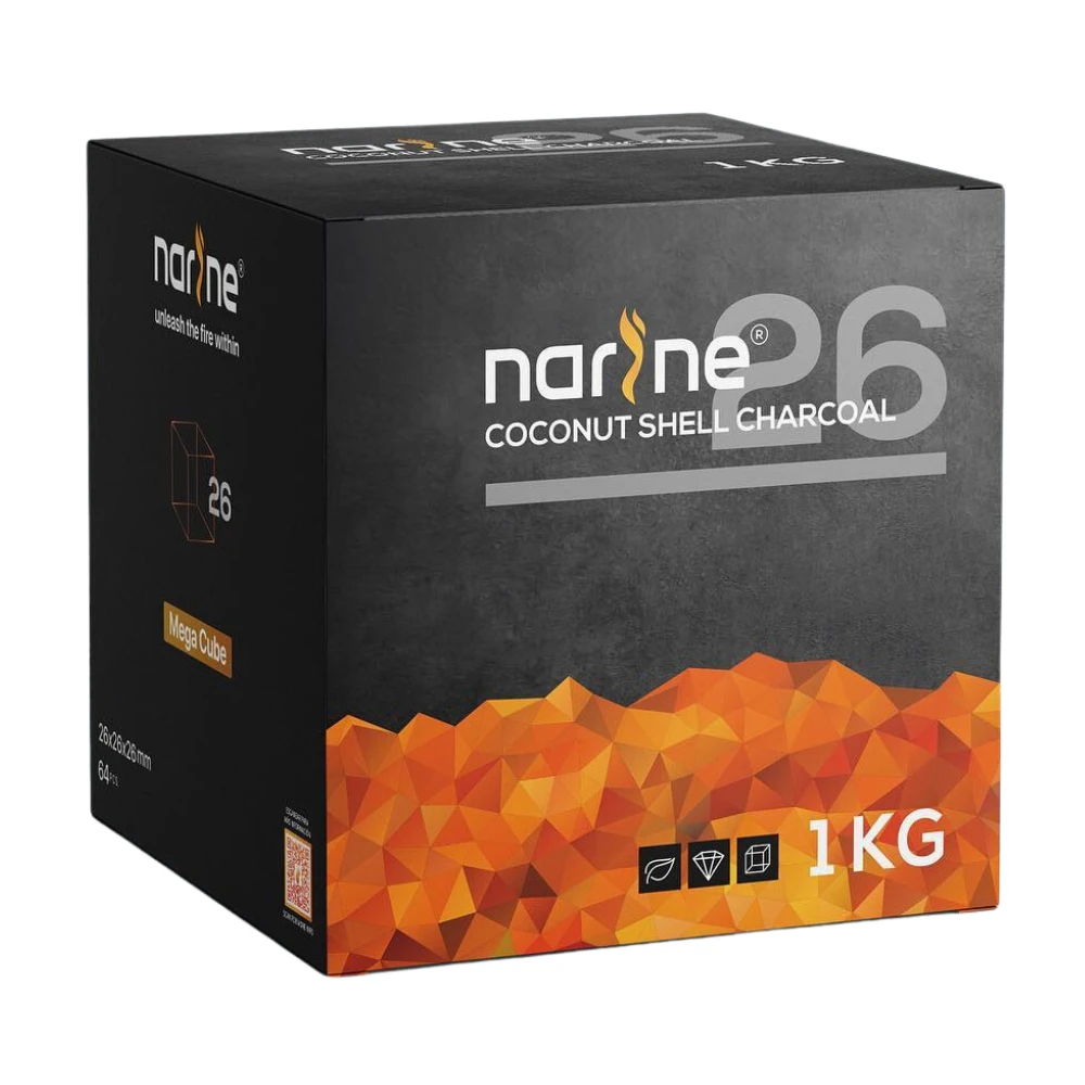 Narine Coco Charcoal 26 mm 1kg