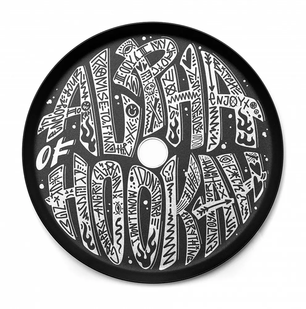[Alp-517] Alpha Hookah Plate (No.3)