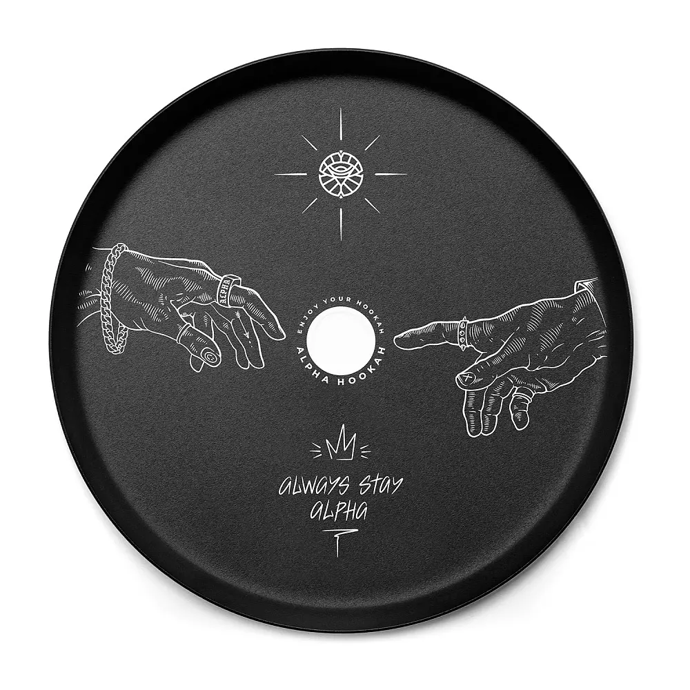 [Alp-519] Alpha Hookah Plate (No.16)