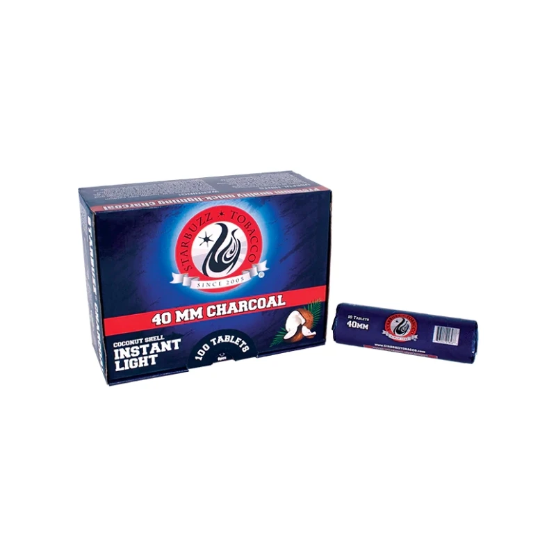 [Buzz-3754] Starbuzz Premium Coconut Quick Lite Charcoal 40mm