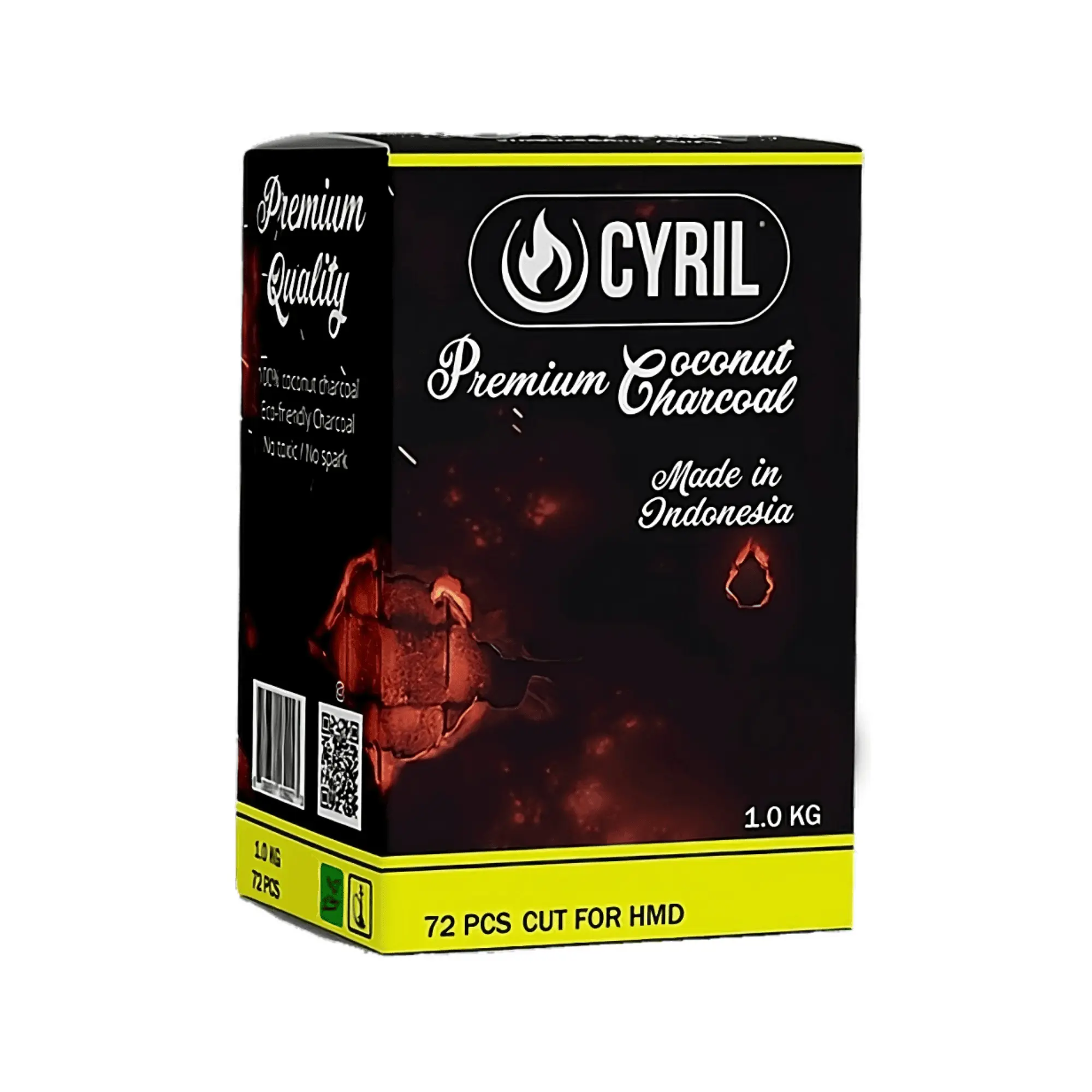 [ccct-0] Cyril Coco Charcoal Tricut - 1Kg