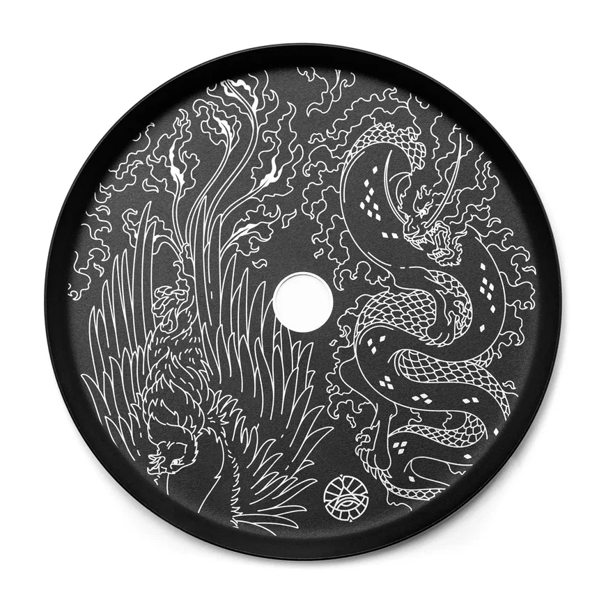 [Alp-516-6] Alpha Hookah Plate (No.6)
