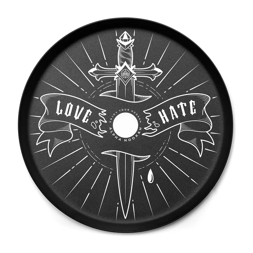 Alpha Hookah Plate (No.14)