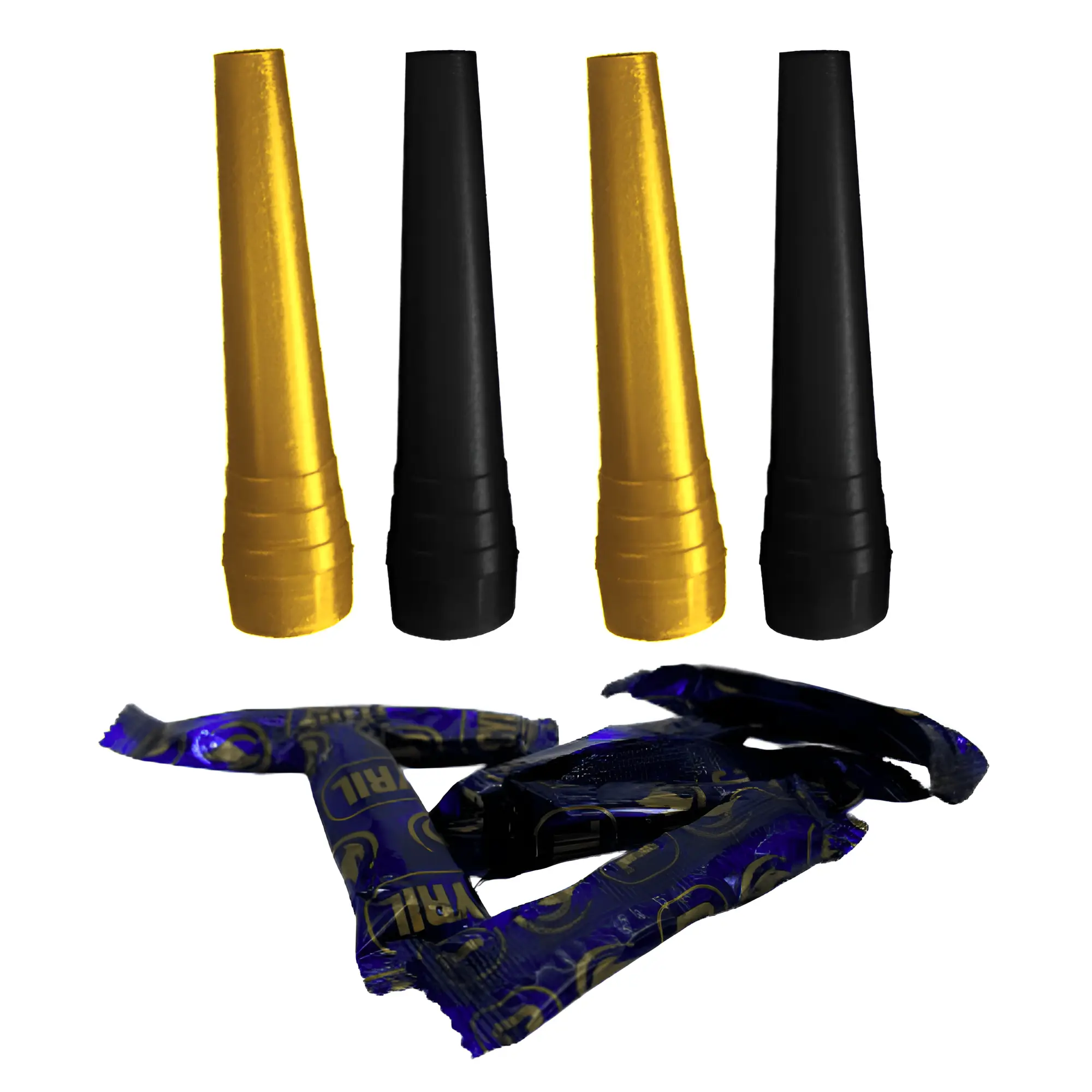 [DISPM-BG] Cyril Disposable Tips Medium Premium Black-Gold