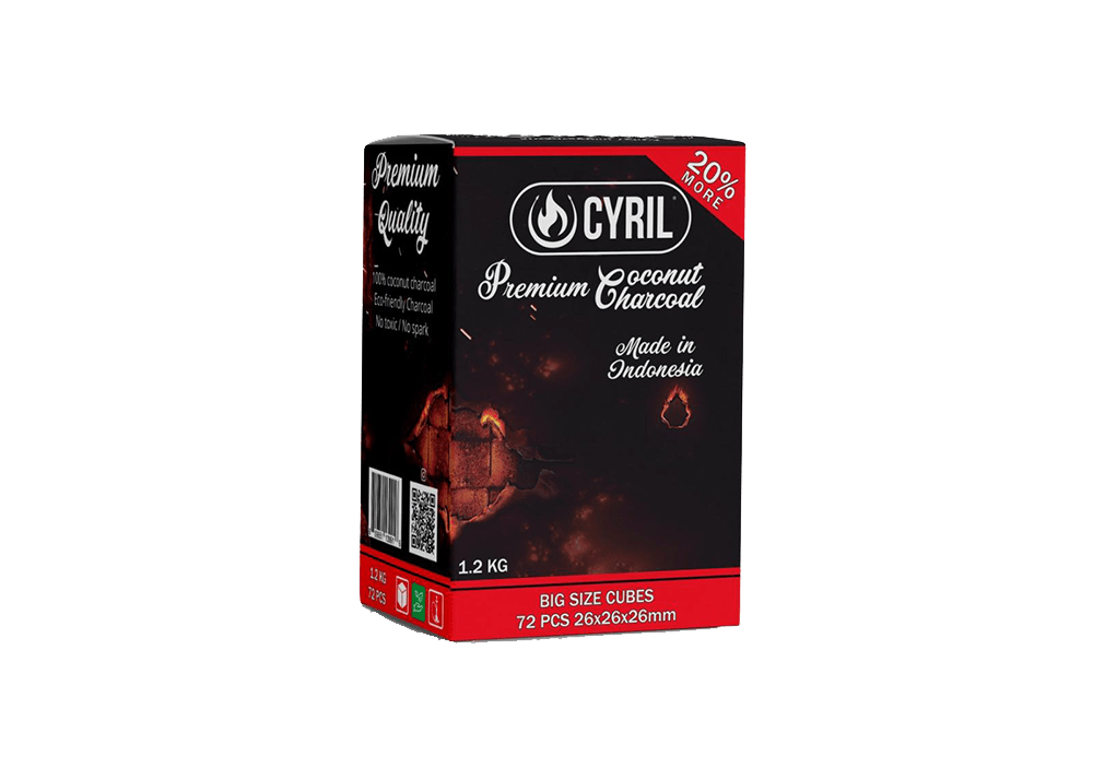Cyril Coco Charcoal 26mm – 1.2Kg
