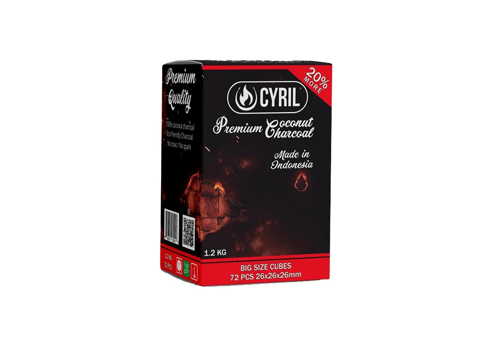 Cyril Coco Charcoal 26mm – 1.2Kg
